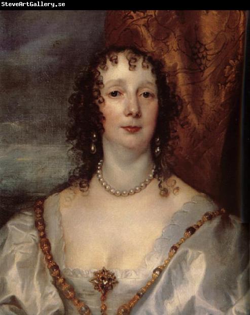 Anthony Van Dyck Details of Anna Dalkeith,Countess of Morton, and Lady Anna Kirk